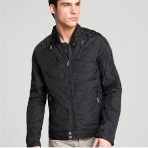 DIESEL black moto Racer biker Jacket